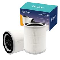 Filtro purificador de ar Flintar TPAP001 H13 True HEPA, pacote com 2