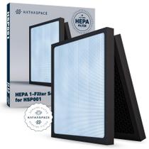 Filtro purificador de ar HATHASPACE HSP001 H13 True HEPA, 1 pacote