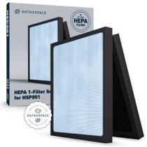 Filtro purificador de ar HATHASPACE HSP001 True HEPA, 1 pacote