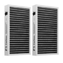 Filtro purificador de ar Hichoryer F1 para Filtrete C01 T02, pacote com 2 Filtro purificador de ar Hichoryer F1 para Filtrete C01 T02, pacote com 2