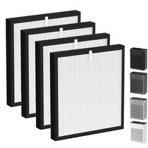 Filtro purificador de ar LemonQueen TZ-K2 3 em 1 HEPA 4 Pack Filtro purificador de ar LemonQueen TZ-K2 3 em 1 HEPA 4 Pack