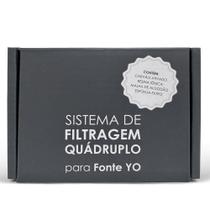 Filtro Quádruplo com Carvão Ativado - Bebedouro Para Gatos YO (6 unid.) Filtro Quádruplo com Carvão Ativado - Bebedouro Para Gatos YO (6 unid.)