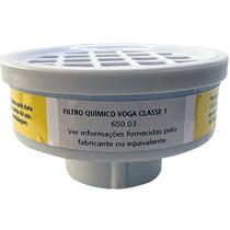 Filtro Quimico Mascara Respirador VO GA Plasticor Filtro Quimico Mascara Respirador VO GA Plasticor