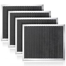 Filtro Range Hood Cenipar 97007696 Charcoal Odor, pacote com 4
