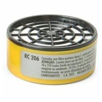 Filtro RC206 para Máscara Respiratória CG 306 Carbografite - Unica Unico