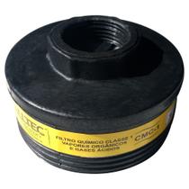 Filtro Refil Cartucho Máscara Respirador Químico VO/GA Alltec Mastt CMC 1 CA 10463 Vapores Orgânicos