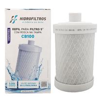 Filtro Refil Carvão Ativado Carbon Block 5 Com Rosca