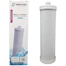 Filtro Refil Carvão Ativado Carbon Block 9.3/4 De Rosca