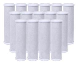 Filtro Refil De Carvão Ativado 10 X 2 1/2, 15 Peças Azul Filtro Refil De Carvão Ativado 10 X 2 1/2, 15 Peças Azul