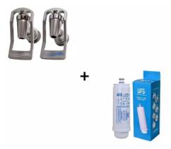 Filtro Refil Ibbl C+3 Fr600 + 2 Torneiras Ibbl Cinza