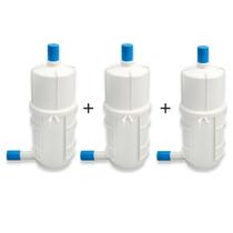 Filtro Refil Para Gioviale Lorenzetti Kit 3 Peças