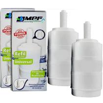 Filtro Refil Purificador Universal Vela Alcalina para Torneiras Lorenzetti Acqua Bella e outros