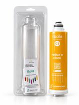 Filtro Refil Removedor de Cloro, Gosto e Odor Facile C3 - HIDROFILTROS