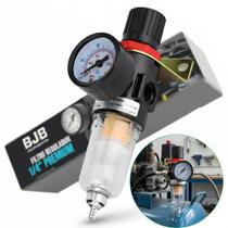 Filtro Regulador Ar Compressor 1/4 Motomil Com Manometro
