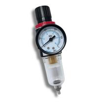 Filtro Regulador de Ar com Dreno 1/4 Semi-automático