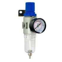 Filtro Regulador de Ar Profissional Com Manometro PDR PRO-004 1/4 polegadas