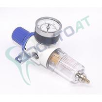 Filtro regulador pressão c/ manômetro c/ engates rápidos 6,0 mm