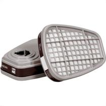 Filtro Respirador Cartucho Para Vapor Organico 3M Com 2Pecas H0002128991 Filtro Respirador Cartucho Para Vapor Organico 3M Com 2Pecas H0002128991