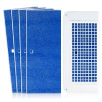 Filtro RV AC luxlead 6x14 cm Poliéster Merv 6 - pacote com 4, azul Filtro RV AC luxlead 6x14 cm Poliéster Merv 6 - pacote com 4, azul