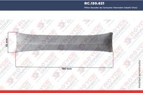 Filtro Secador de Cartucho Cobalt Onix Prisma Spin 08/2017 Em diante Cruze 08/2016 Em diante