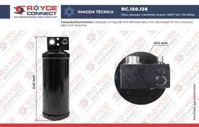 Filtro Secador SC 114 124 Ate 2007 R134A Oem1516767 Filtro Secador SC 114 124 Ate 2007 R134A Oem1516767