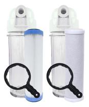 Filtro Sedimentos E Bactérias Carvão E Plissado Royal B&b Transparente