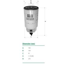 Filtro Separador Agua Wk10601 Mann Filter