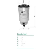 Filtro Separador Agua Wk10604 Mann Filter - MANN-FILTER