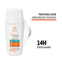 Filtro Solar Aquafluid Antioleosidade FPS 60 Actine Textura Levíssima Matte 40g