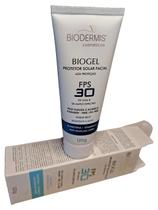 Filtro Solar Biogel 30 120g para pele oleosa e acneica Biodermis