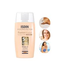 Filtro Solar ISDIN Fusion Water Color FPS 50 Com Cor Pele CLARA 50ml