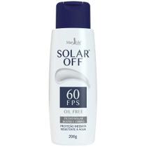 Filtro solar off 60 fps 200g rosto e corpo mary life