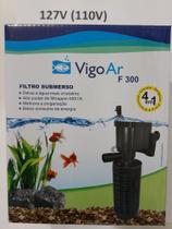 Filtro Submerso F300 para Aquários até 100 litros Vigo Ar - Vigoar vazão máxima 500l/h Filtro Submerso F300 para Aquários até 100 litros Vigo Ar - Vigoar vazão máxima 500l/h