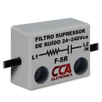 FILTRO SUPRESSOR DE SURTO/RUIDO F-SR VOLTAGEM DE 24 a 240Vca FILTRO SUPRESSOR DE SURTO/RUIDO F-SR VOLTAGEM DE 24 a 240Vca