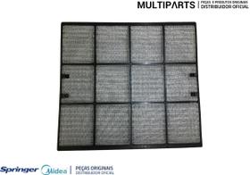 Filtro Tela 12122000015223 Ar Split Springer/Midea 7000/9000