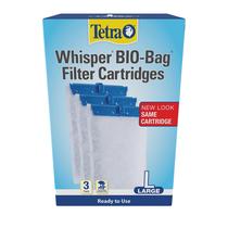Filtro Tetra Whisper Bio-Bag para Aquário - Pacote com 3 Unidades