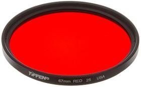 Filtro Tiffen 67mm 25 (vermelho) para imagens em preto e branco Filtro Tiffen 67mm 25 (vermelho) para imagens em preto e branco
