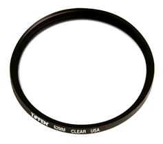 Filtro transparente Tiffen 62CLR 62mm para lente de câmera Filtro transparente Tiffen 62CLR 62mm para lente de câmera