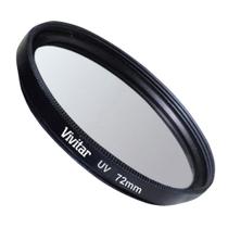 Filtro ultravioleta (UV) para lentes com diâmetro de 72 mm