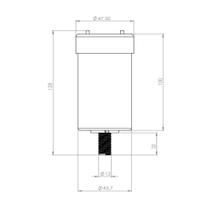 Filtro Universal Zufer Bica Rosca (Compatível Lorenzetti RV) Zf2254