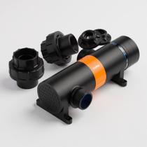 Filtro Uv 9w Cubos revestido em aço inox Aquários E Lagos Ornamentais