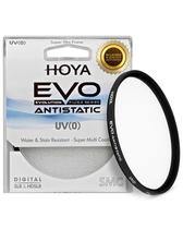 Filtro UV Hoya EVO antiestático 77mm com revestimento SMC de 16 camadas Filtro UV Hoya EVO antiestático 77mm com revestimento SMC de 16 camadas