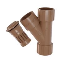 Filtro Y Soldável Tubulação PVC 25mm 3/4 Marrom Estrela Filtro Y Soldável Tubulação PVC 25mm 3/4 Marrom Estrela