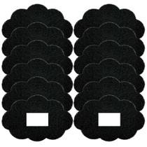 Filtros absorventes de odor para lixeiras, pacote com 12 unidades universais ShureX