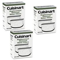 Filtros de água de carvão vegetal Cuisinart DCC-RWF, pacote triplo x6