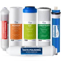 Filtros de água Sistema RO de 6 estágios certificado pela iSpring F6K75 NSF