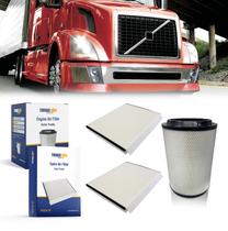 Filtros de ar do motor e do habitáculo Torque para caminhões Volvo VNL Filtros de ar do motor e do habitáculo Torque para caminhões Volvo VNL