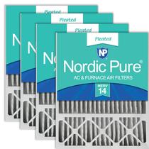 Filtros de ar HVAC Nordic Pure 20x25x5 cm MERV 14, pacote com 4 Filtros de ar HVAC Nordic Pure 20x25x5 cm MERV 14, pacote com 4
