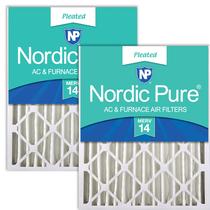 Filtros de ar Nordic Pure 15,5x24,5x3,6 cm MERV 14, pacote com 2