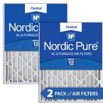 Filtros de ar Nordic Pure MERV 12 16x20x4 (15,5x19,5x3,63) 2Pk